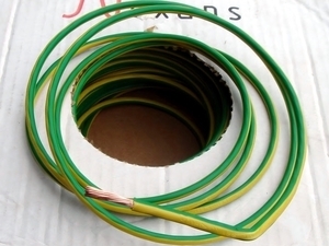  
	Vask juhe 16 mm², H07V-R, Nexans, kolla-roheline, kiuline 
