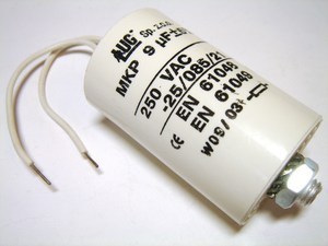  
	Kondensaator MKP 9 μF, Lug 
