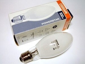  
	Металлогалогенная лампа 100 Вт, Powerstar HQI-E 100W/WDL/CO, Osram, 64399 
