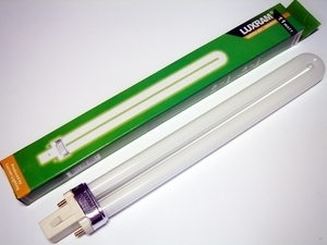  
	Компактная-люминесцентная лампа 11 Вт, Luxram Bona-S, 11W/827/G23,  2-PIN , 608823110 
