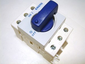  
	Модульный поворотный выключатель 3-фазный 125A, KSM3.125, Ensto 
