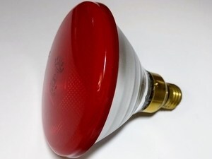  
	Галогенная лампа 80Вт, 230В, Philips PAR38 Flood Economy,  красная  
