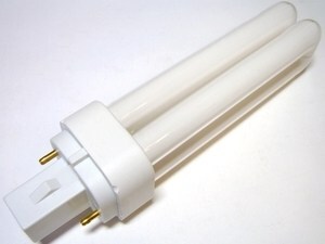  
	Компактная-люминесцентная лампа 13Вт, Osram Dulux D, 13W/840/G24d-1,  2-PIN , 010625 
