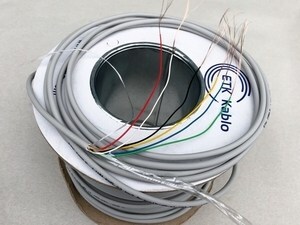  
	 Безгалогенный  сигнализационный кабель LIHH 6 x 0,22 мм², ETK Kablo A.S. 
