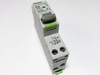 <p>
	Aвтомат тока утечки с автоматическим выключателем 1-фазный B 10A, 30мA(0,03A), Ex9NLE EL, Noark, 111161</p>
