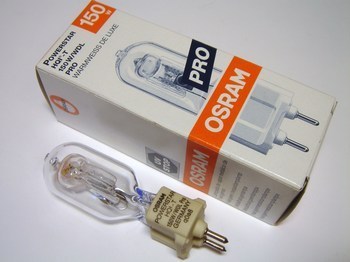 <p>
	Металлогалогенная лампа 150 Вт, Powerstar HQI-T 150W/WDL PRO, Osram, 413013</p>
