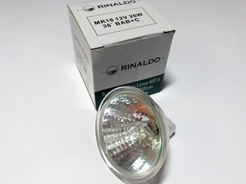 <p>
	Галогенная лампа 20Вт, 12B, 36°, Rinaldo</p>
