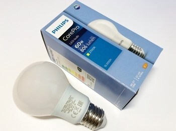 <p>
	LED lamp 8W=60W, Philips, 577554, A60, E27</p>
