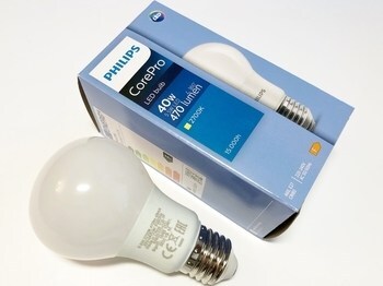 <p>
	Светодиодная лампа 5,5Вт=40Вт, Philips, 577578, A60, E27</p>
