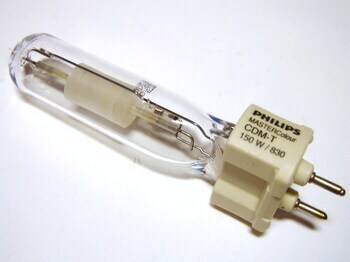 <p>
	Металлогалогенная лампа 150 Вт, Philips Mastercolour CDM-T 150W/830 G12, 197801</p>

