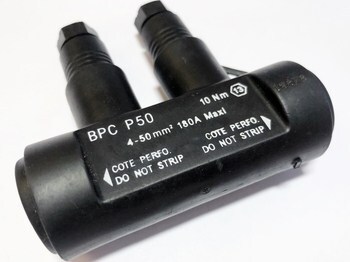 <p>
	Водонепроницаемый кабельный соединитель 4-50мм², BPC P50, TE Connectivity</p>
